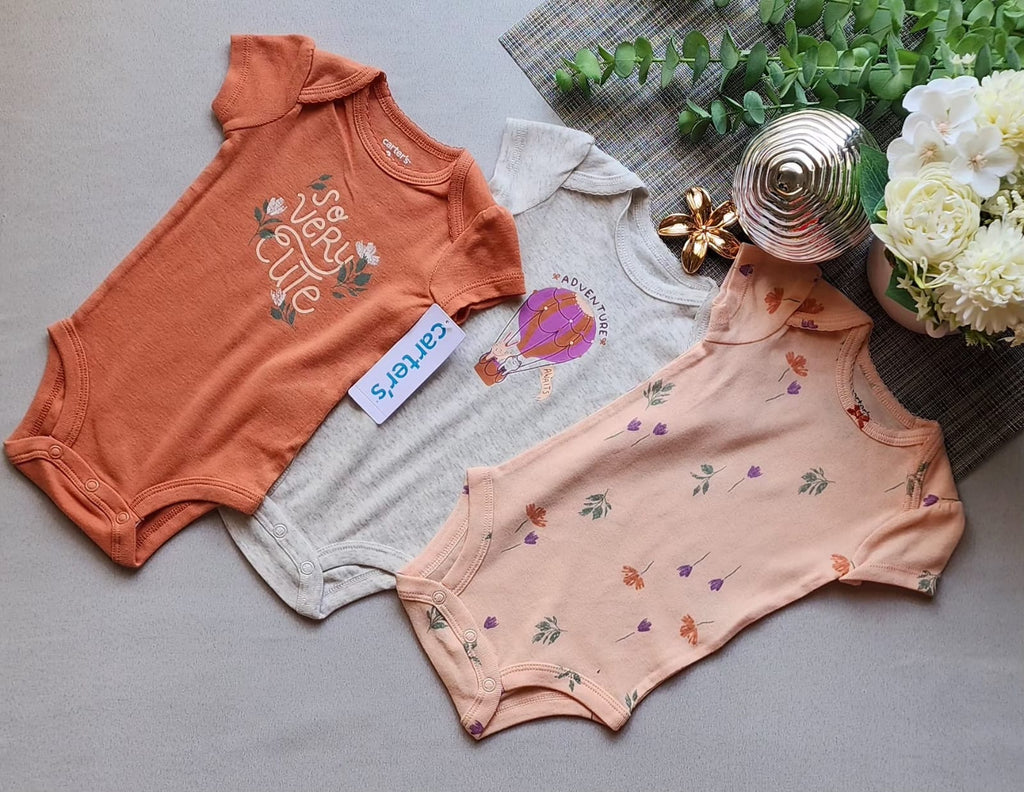Set de 3 Mamelucos Niña Carter´s