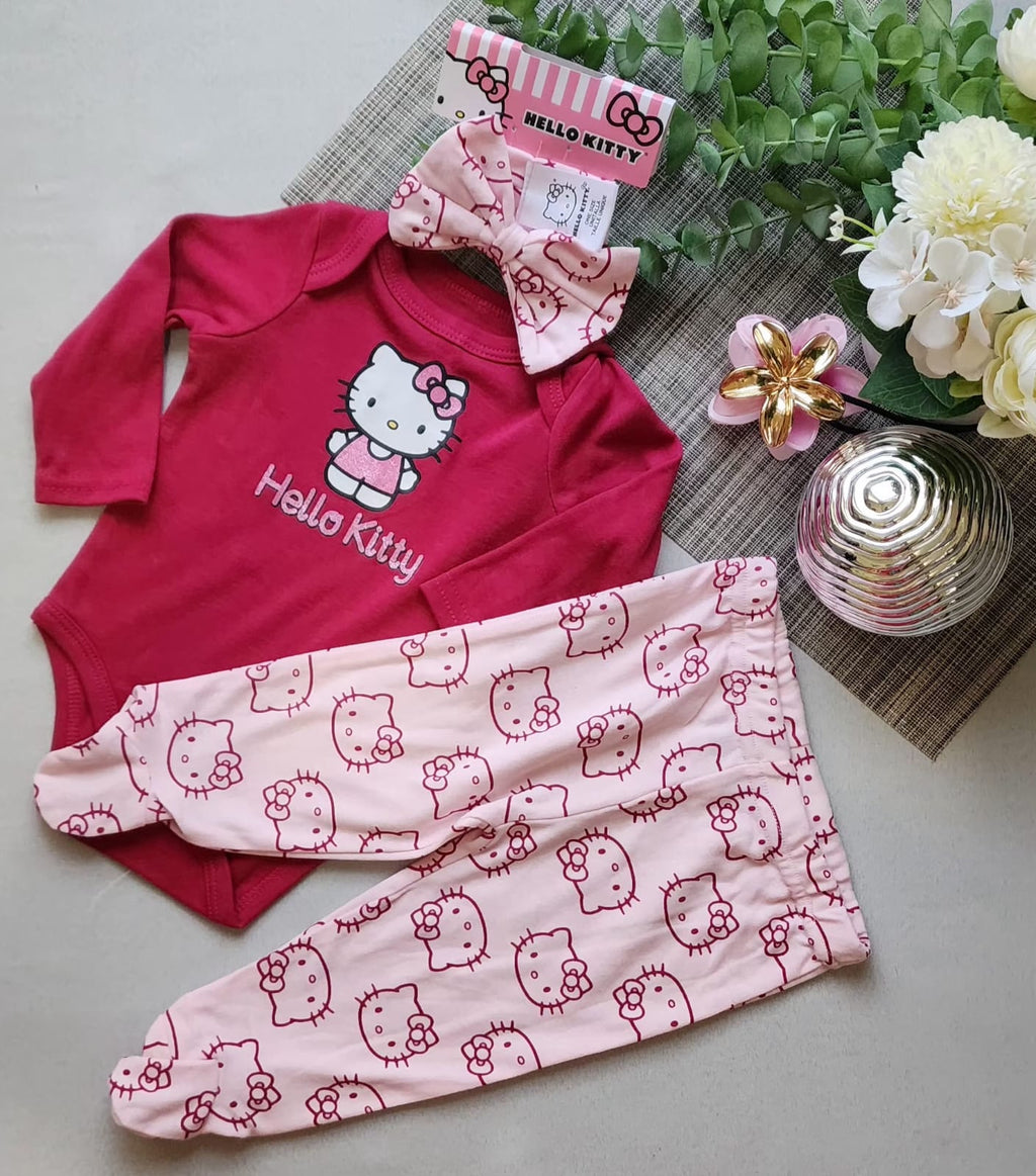 Set de 3 Piezas Hello Kitty