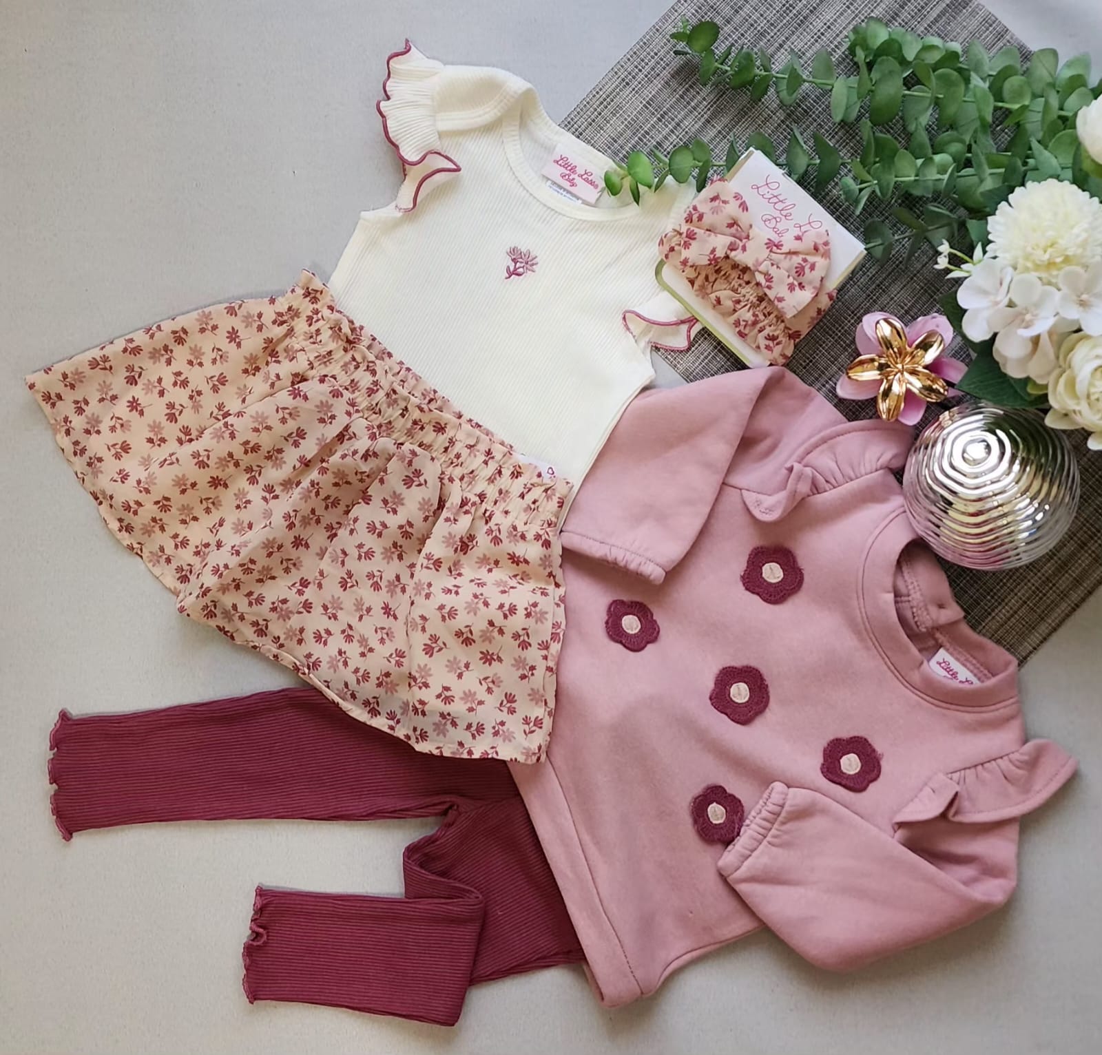 Conjunto 5 Piezas Niña