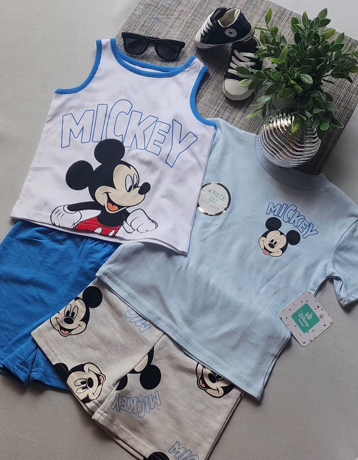 Conjunto de 4 Piezas Disney Baby