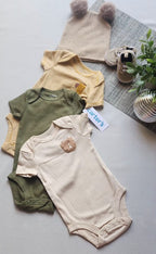 Set de 5 Mamelucos Mangar Corta Carter´s