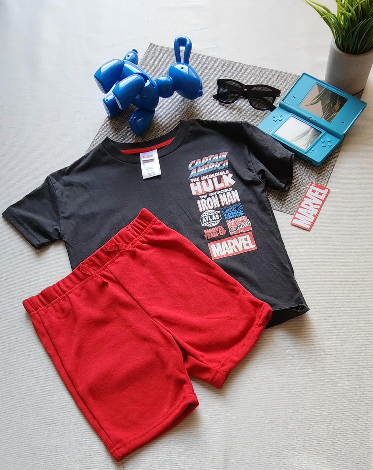 Conjunto 2 Piezas Marvel