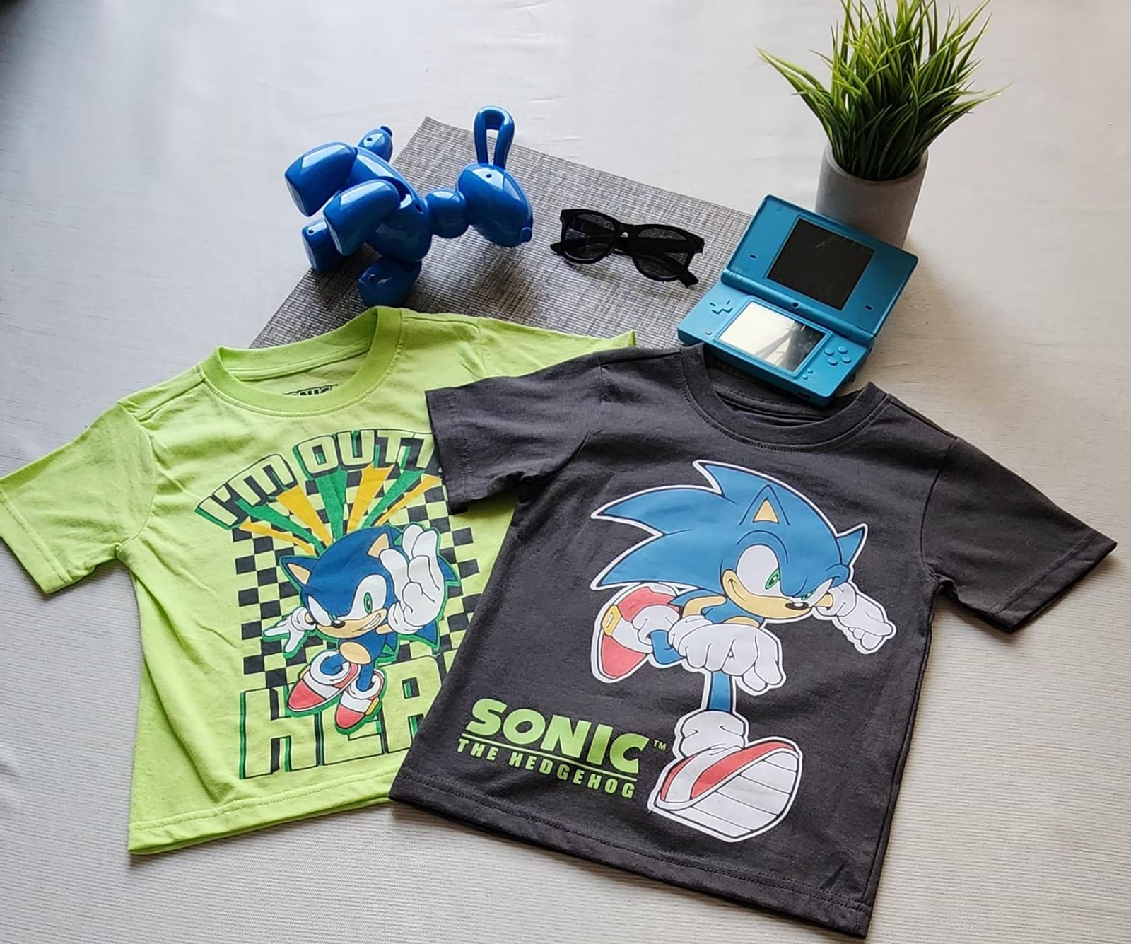 Set de 2 Camisas Sonic