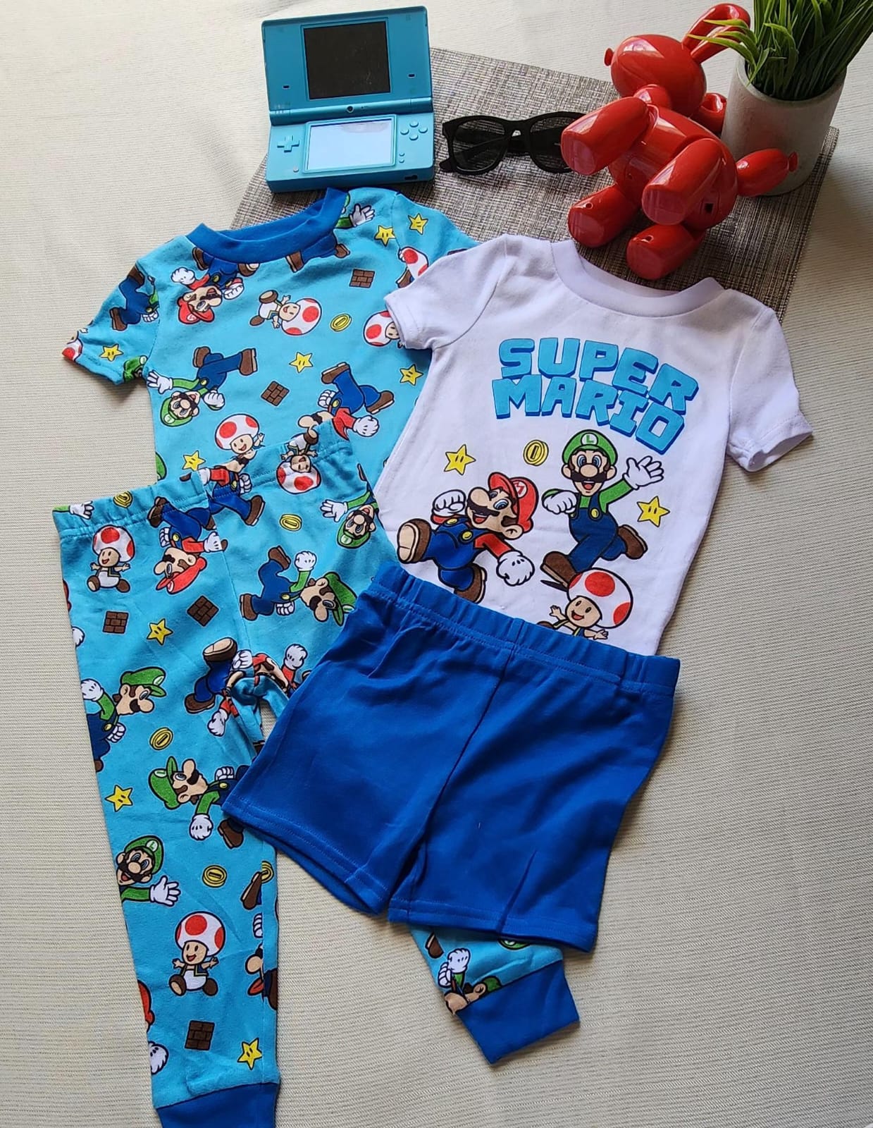 Set de 2 Pijamas Super Mario