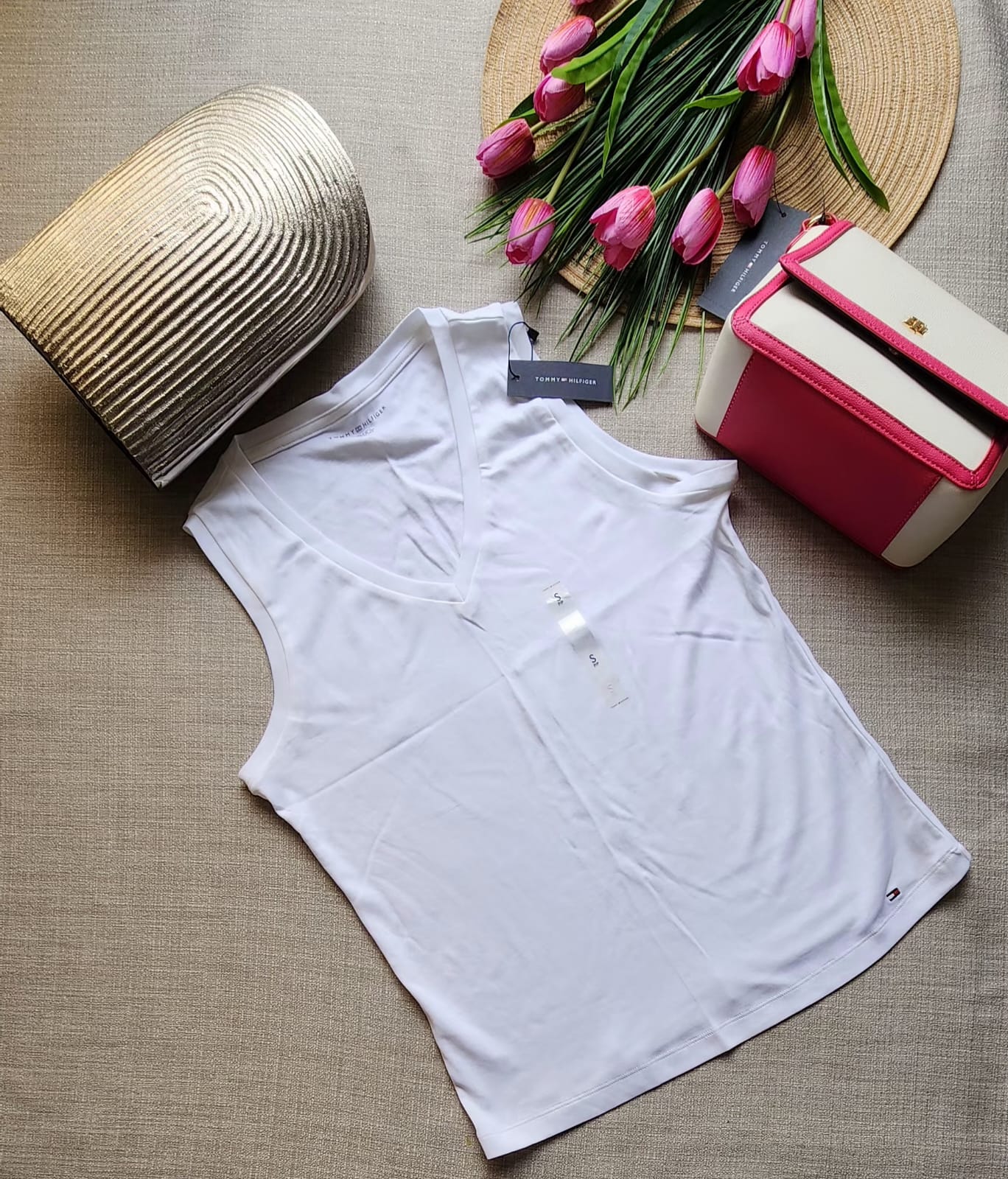 Camisa sin manga Tommy Hilfiger