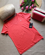 Camisa con cuello V Nautica