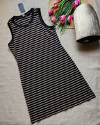 Vestido de rayas Manga Corta Tommy Hilfiger
