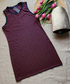 Vestido de rayas Manga Corta Tommy Hilfiger