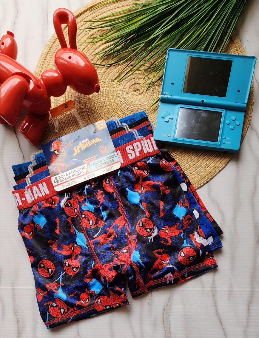 Set de 4 Boxer Animados
