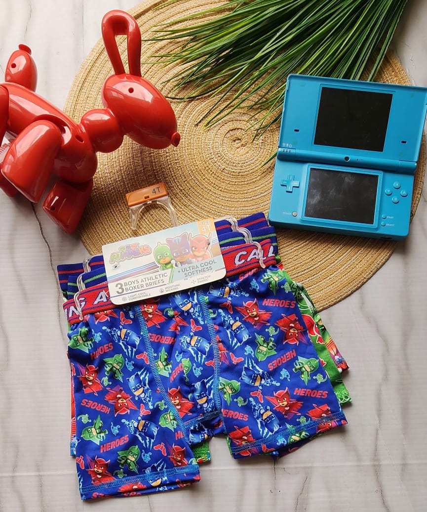 Set de 3 Boxer Animados