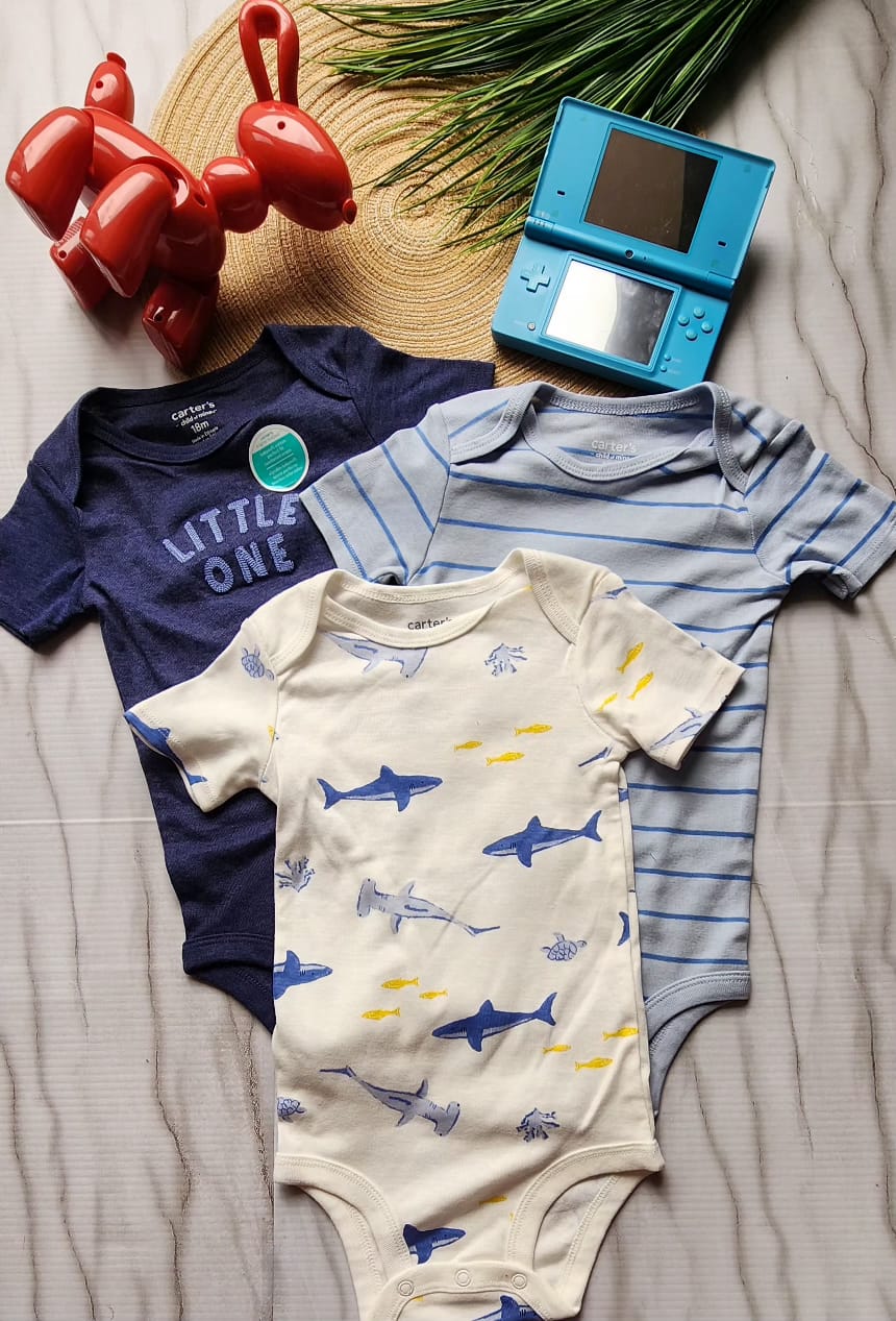 Set de 3 Mamelucos Carter´s