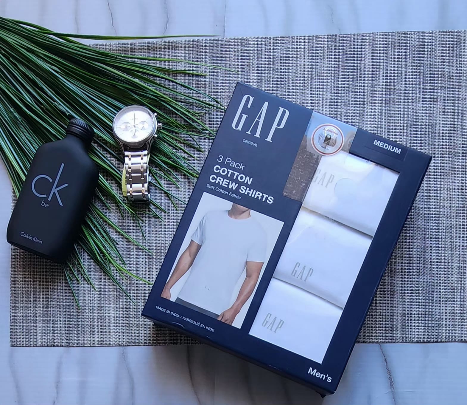 Set de 3 camisetas Basicas Gap