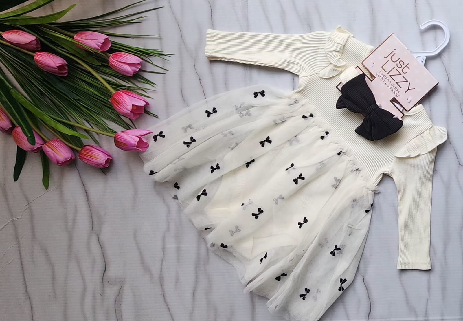 Vestido con Diadema Just Lizzy