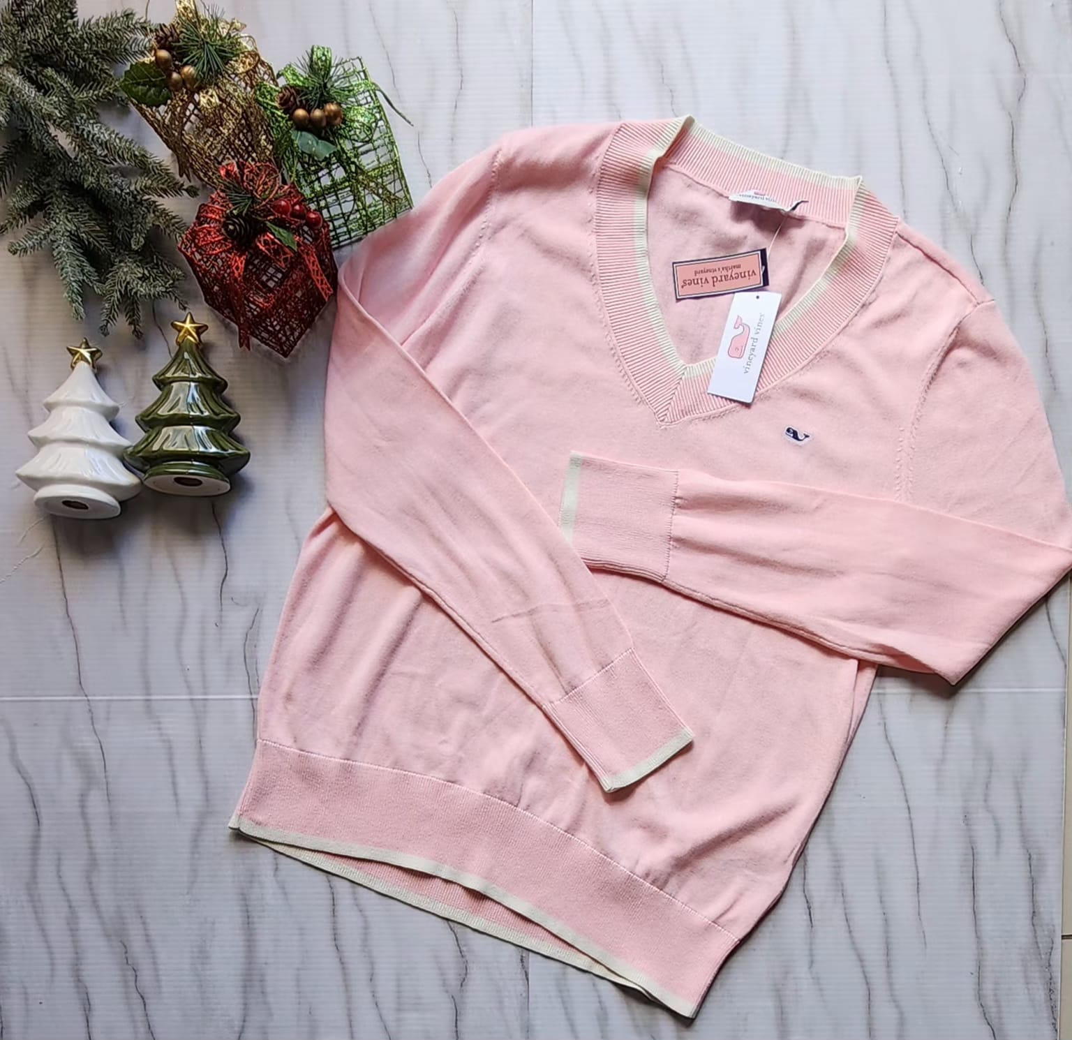 Sueter con cuello V Vineyard Vines