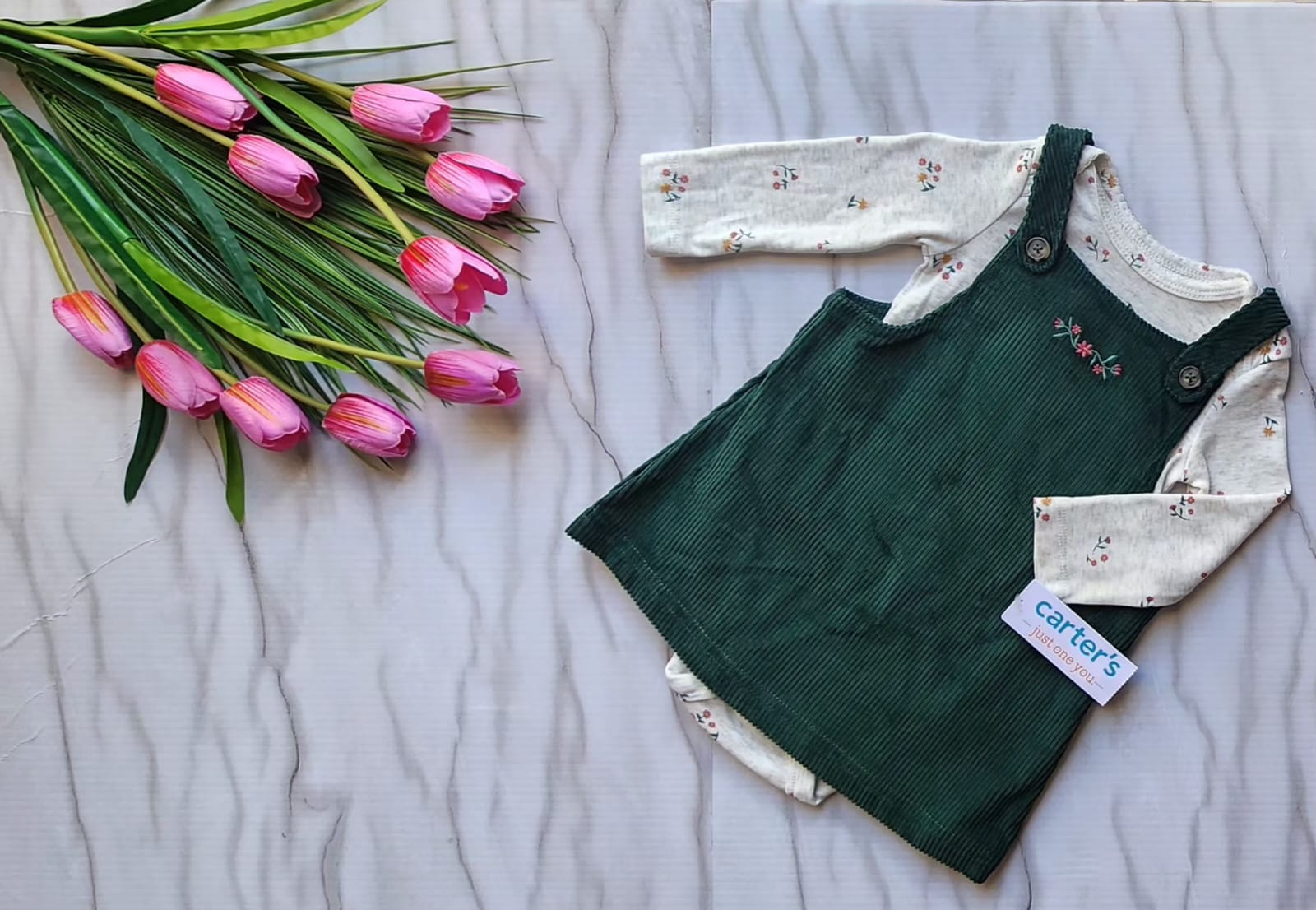 Vestido de pana con Camisa Carter´s