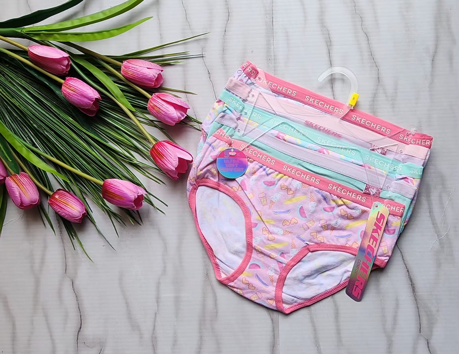 Pack de 5 Blumer Skechers