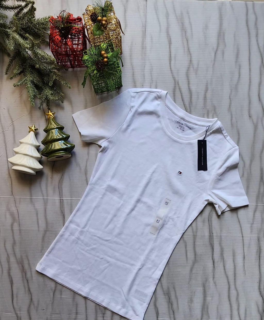 Camisa con cuello redondo Tommy Hilfiger