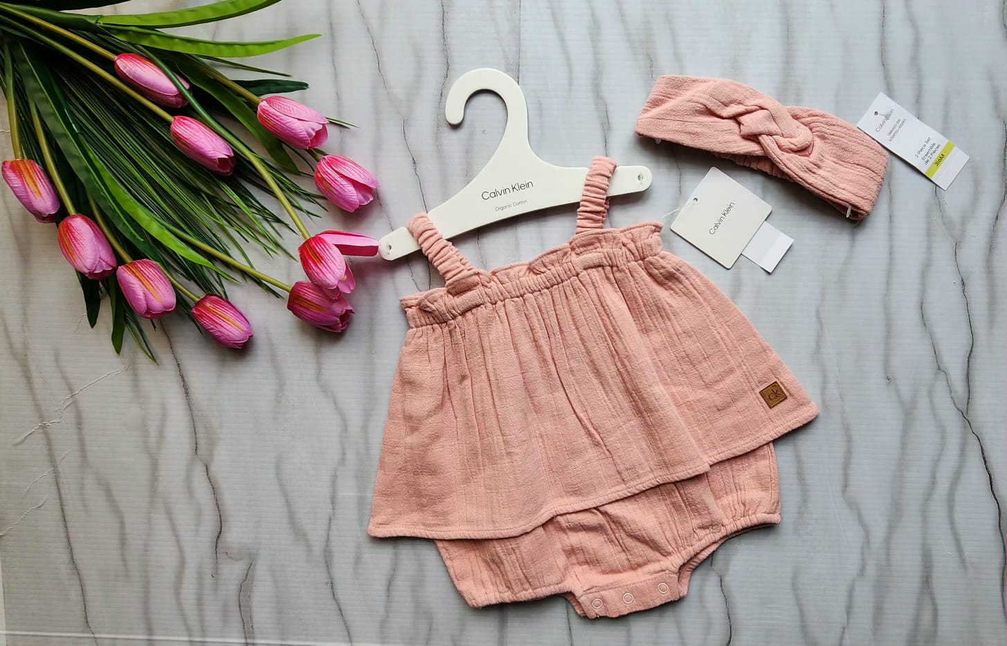 Vestido con Diadema Calvin Klein