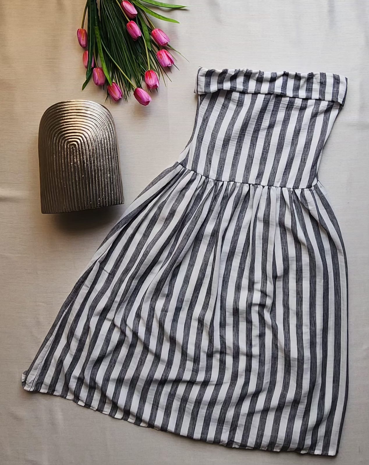 Vestido de rayas