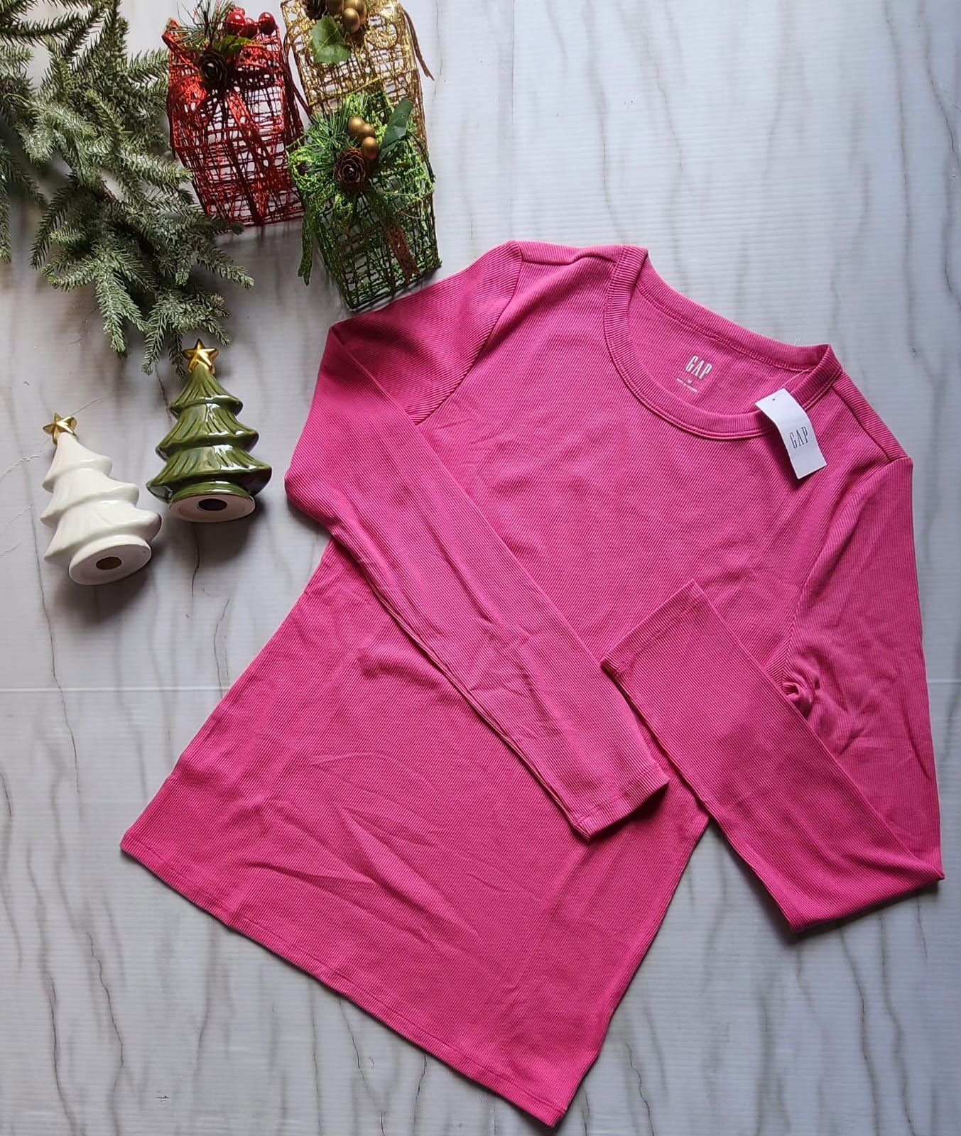 Camisa Manga Larga Gap