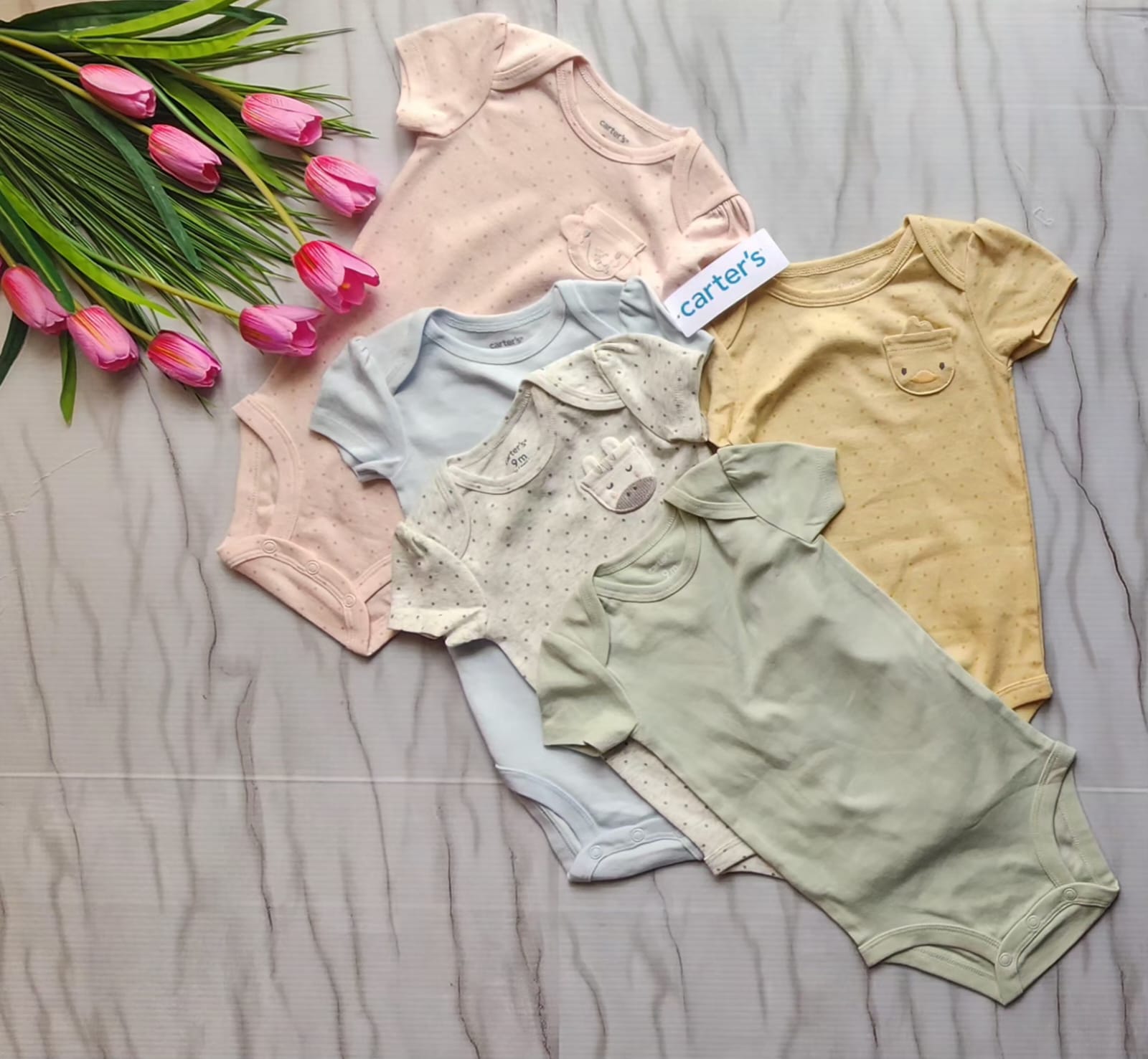 Set de 5 Mamelucos Carter´s