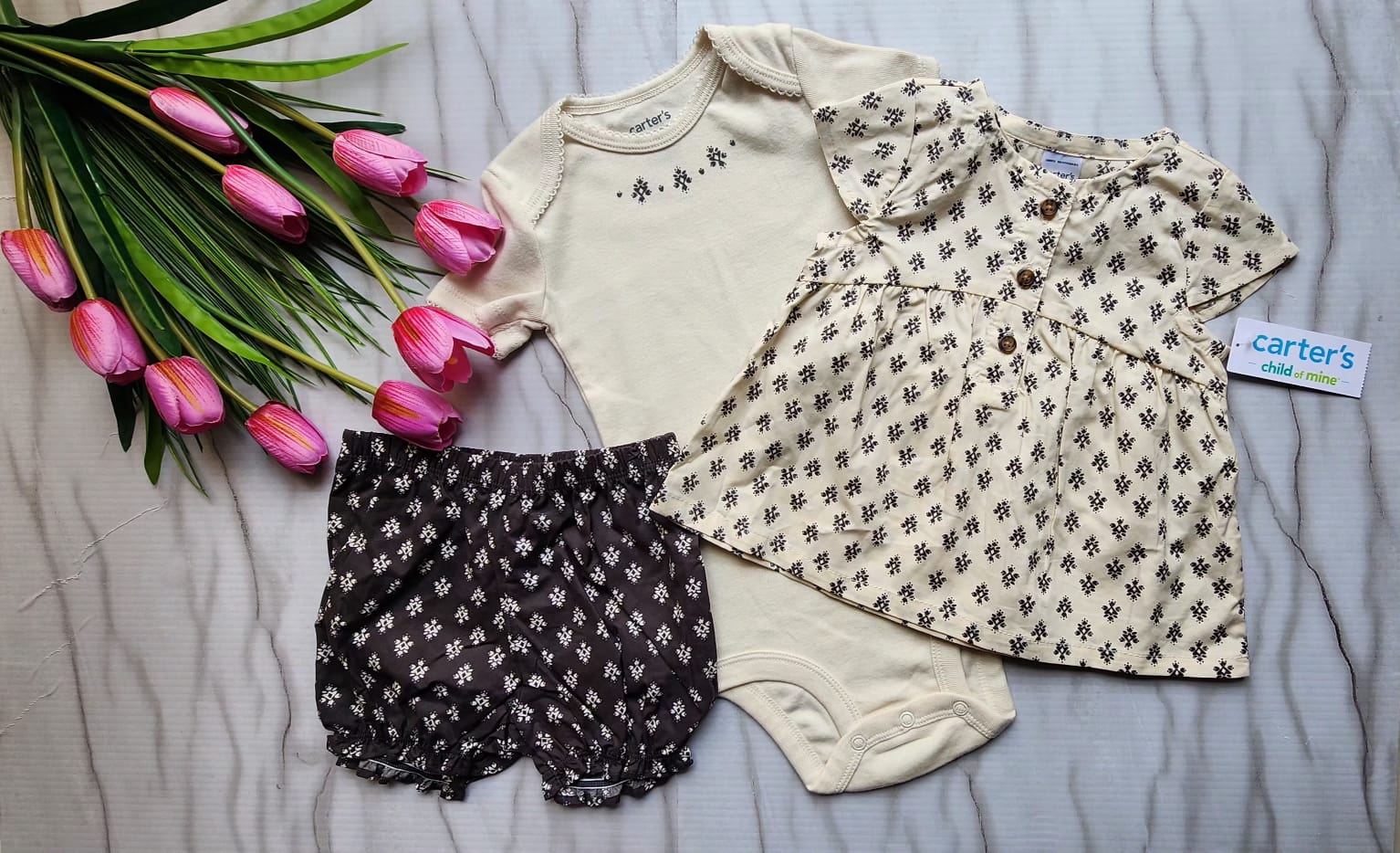 Conjunto de 3 Piezas Carter´s