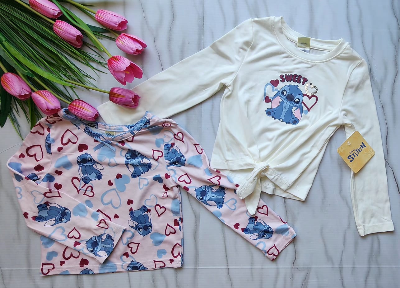 Set de 2 Camisas Disney Stitch