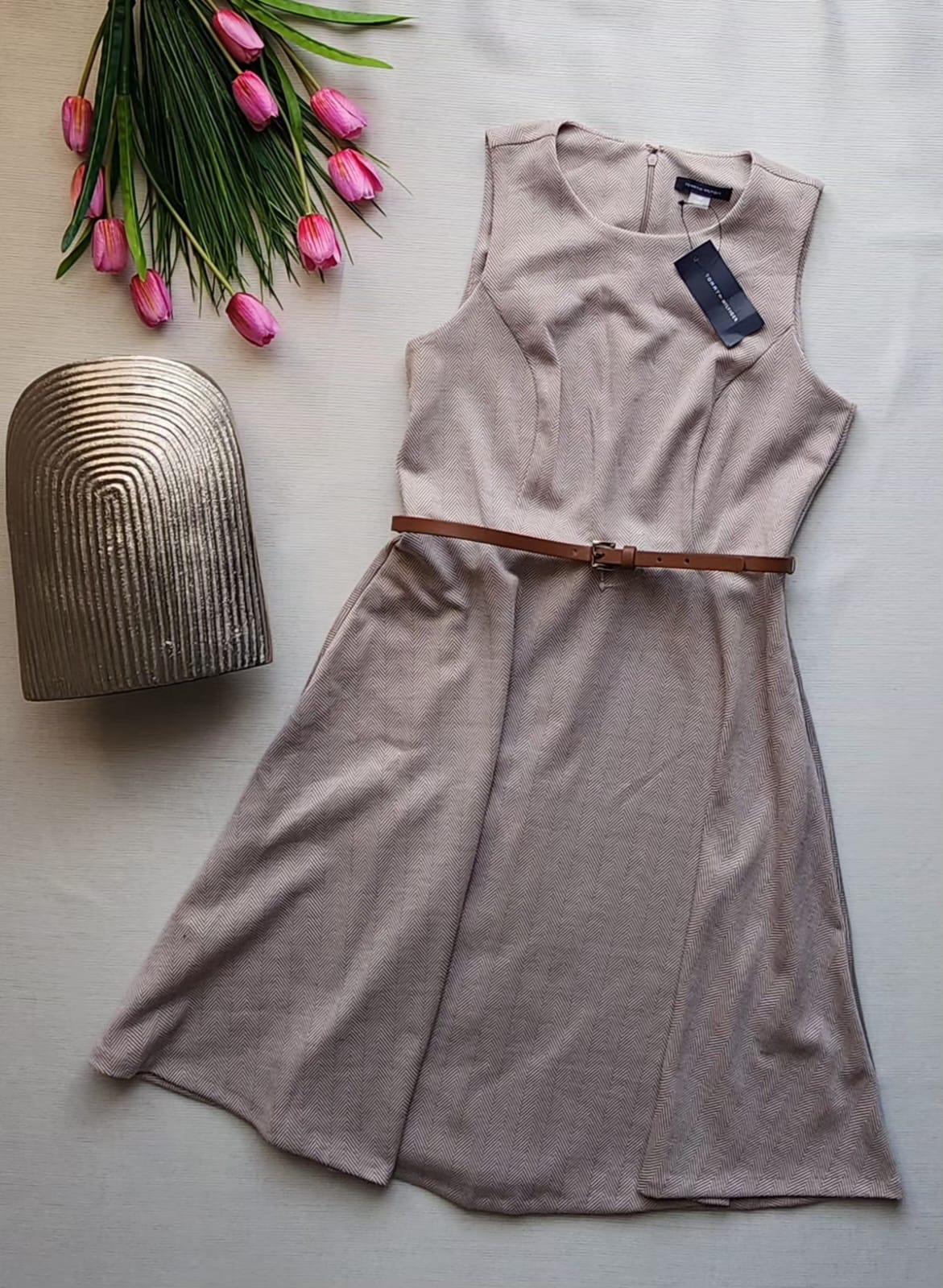 Vestido estilo linea A Tommy Hilfiger
