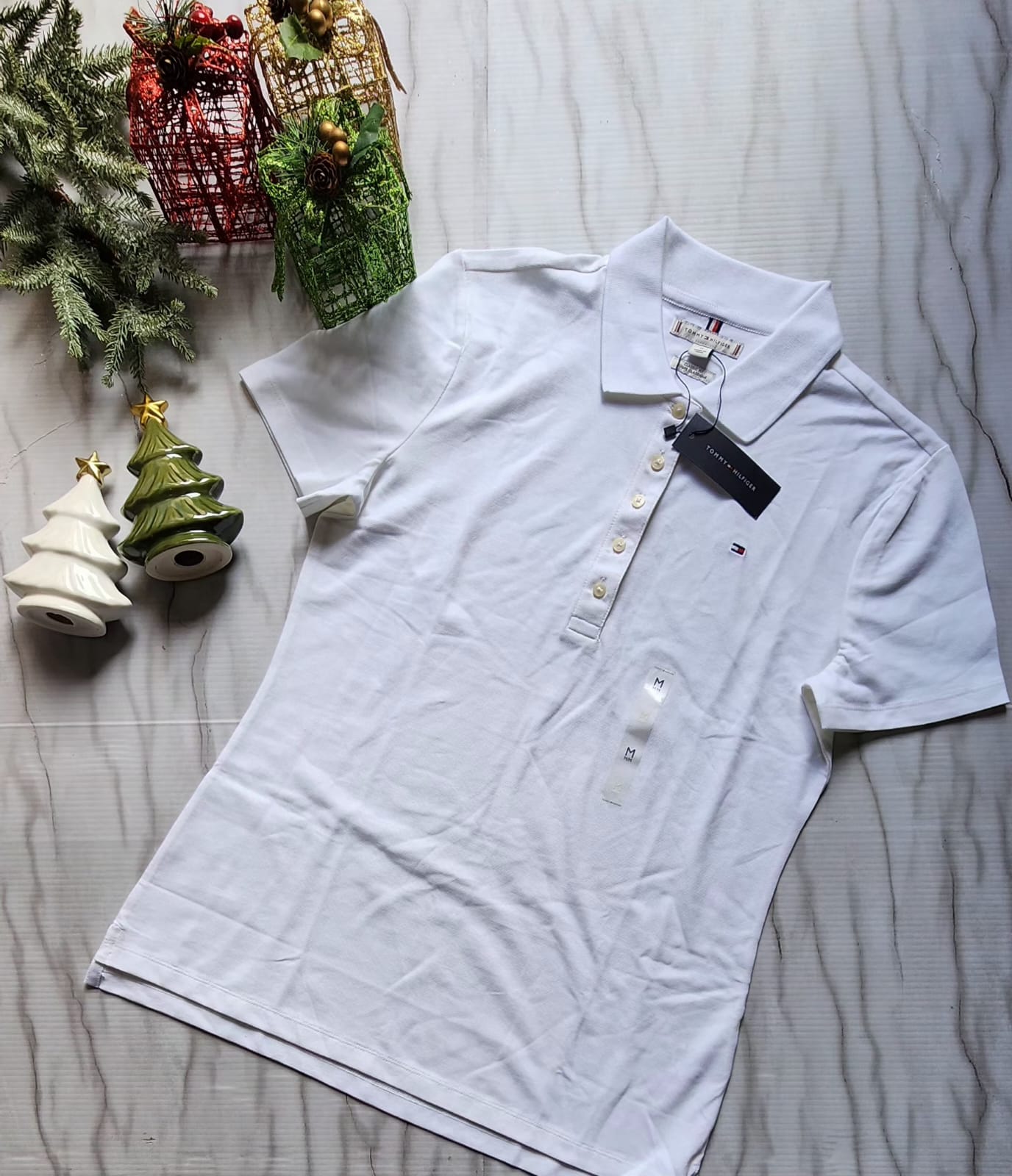 Camisa Tipo Polo Tommy Hilfiger Mujer