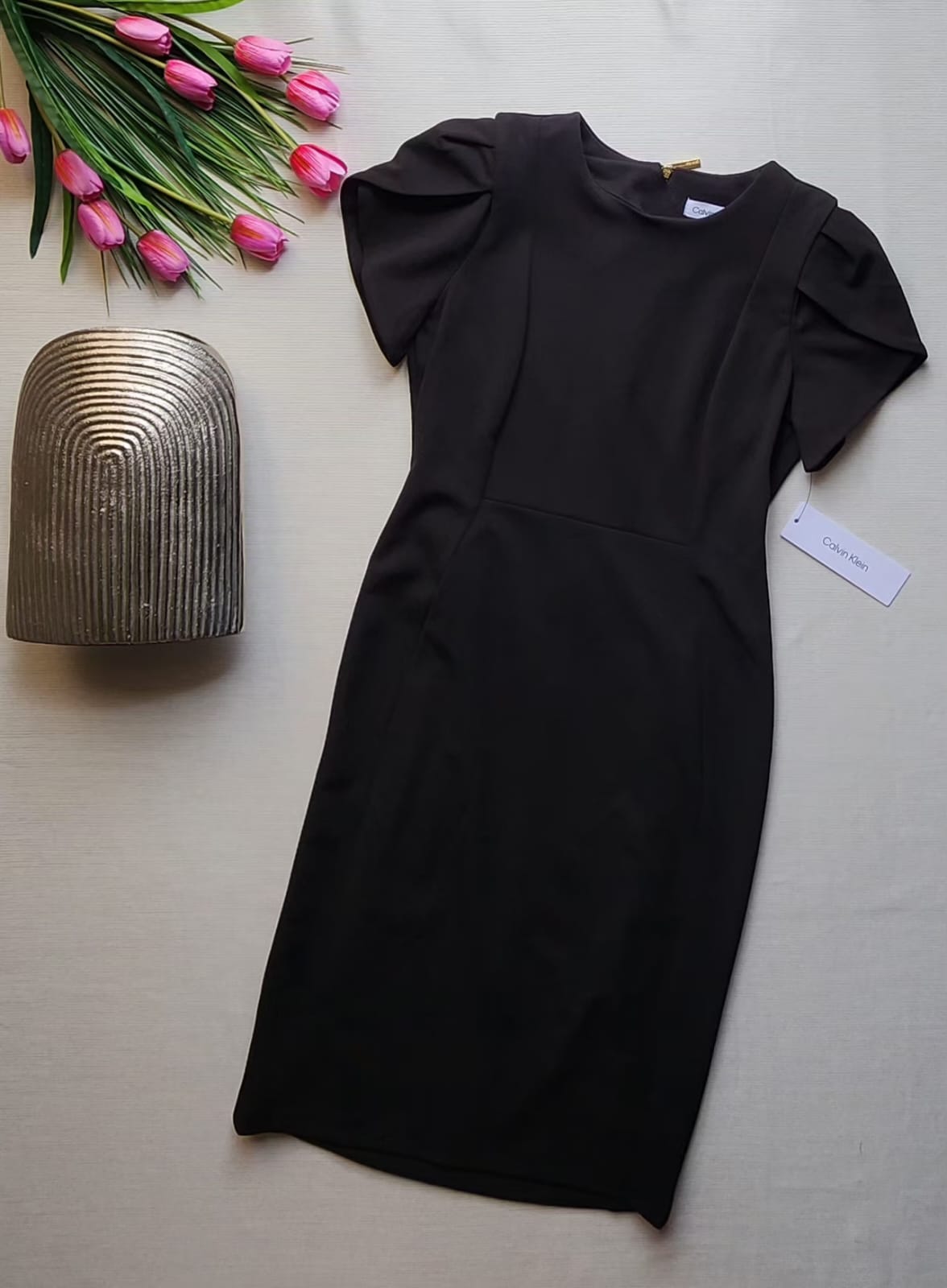 Vestido Manga corta Calvin Klein