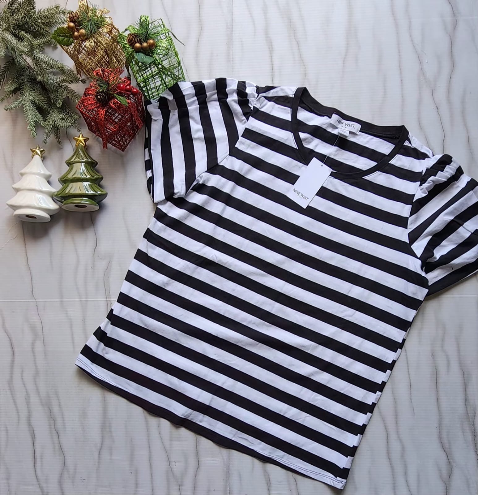 Camisa de rayas Nine West