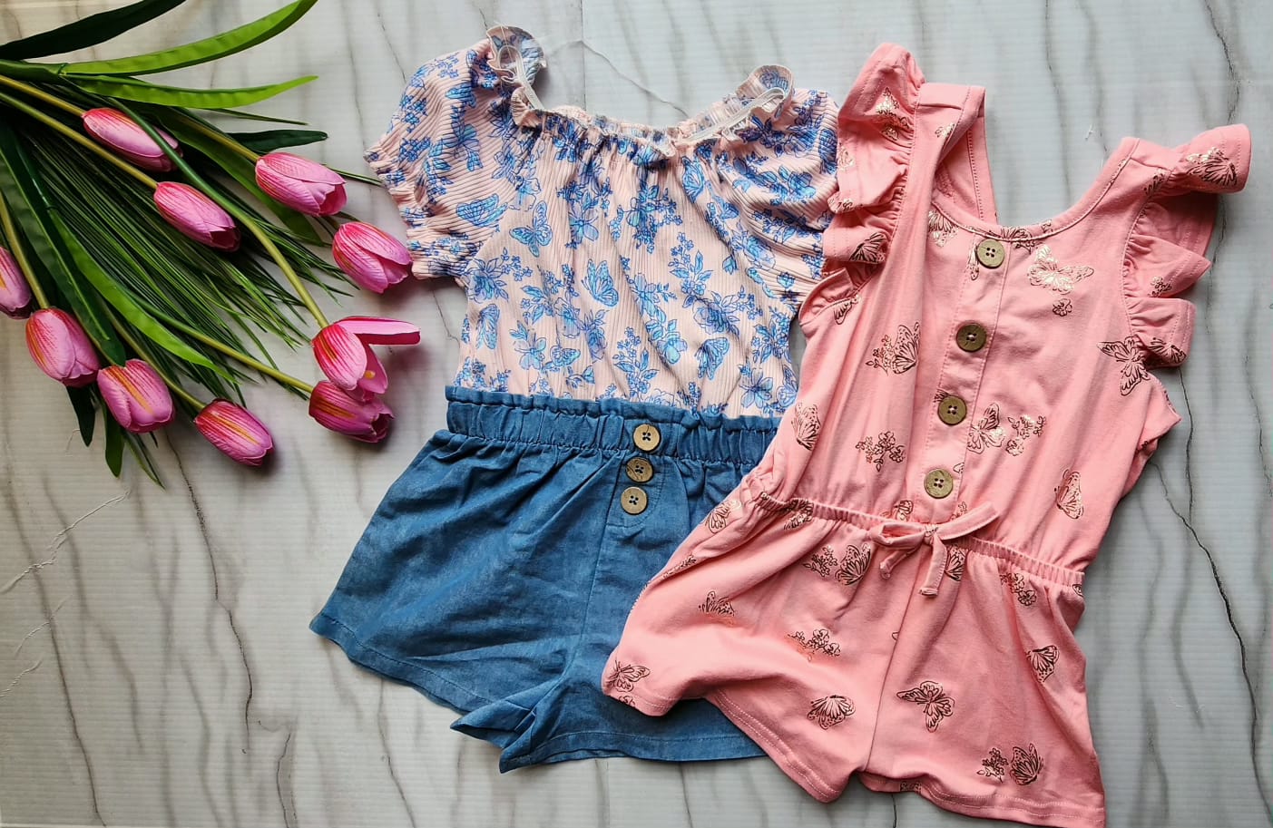 Set de 2 Jumpsuit Niña