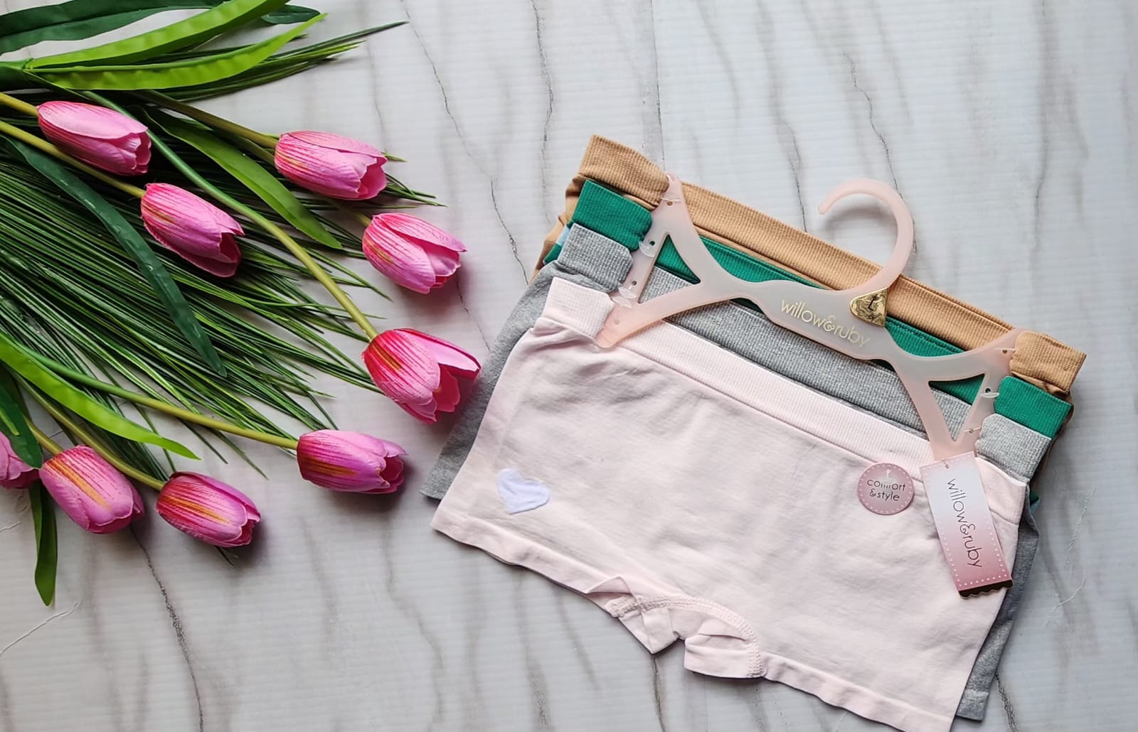 Pack de 4 Boxer Niña