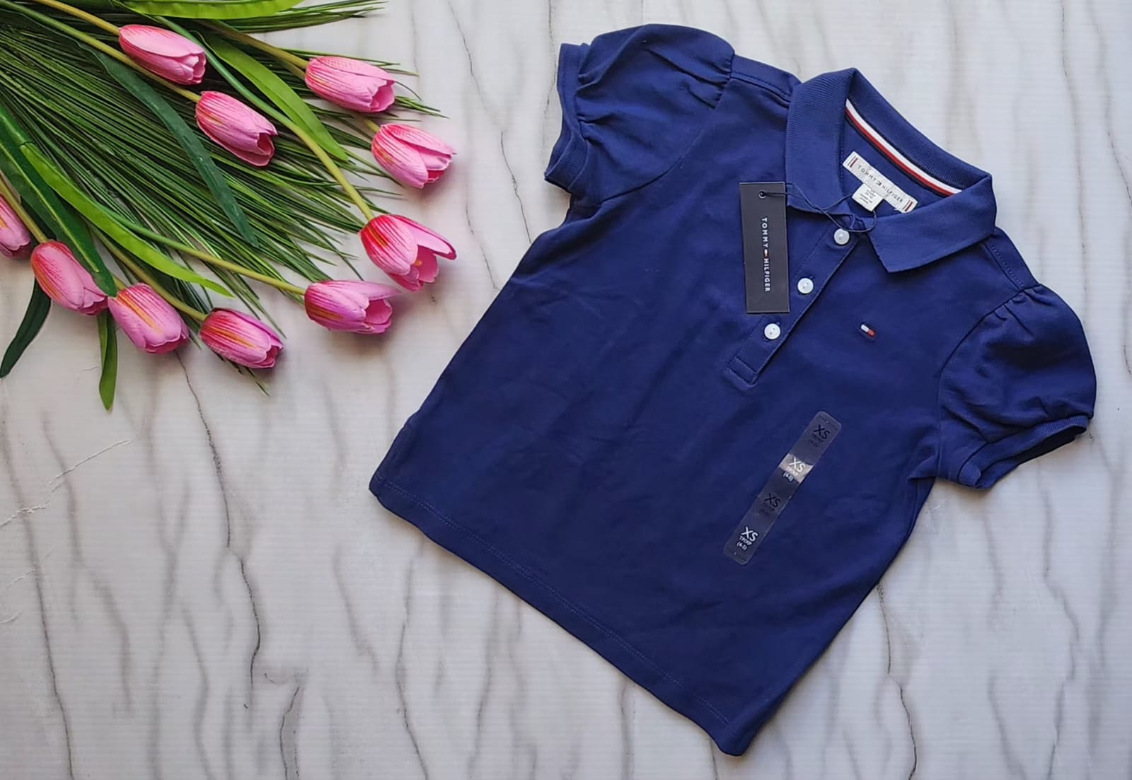 Camisa Tipo Polo Tommy Hilfiger