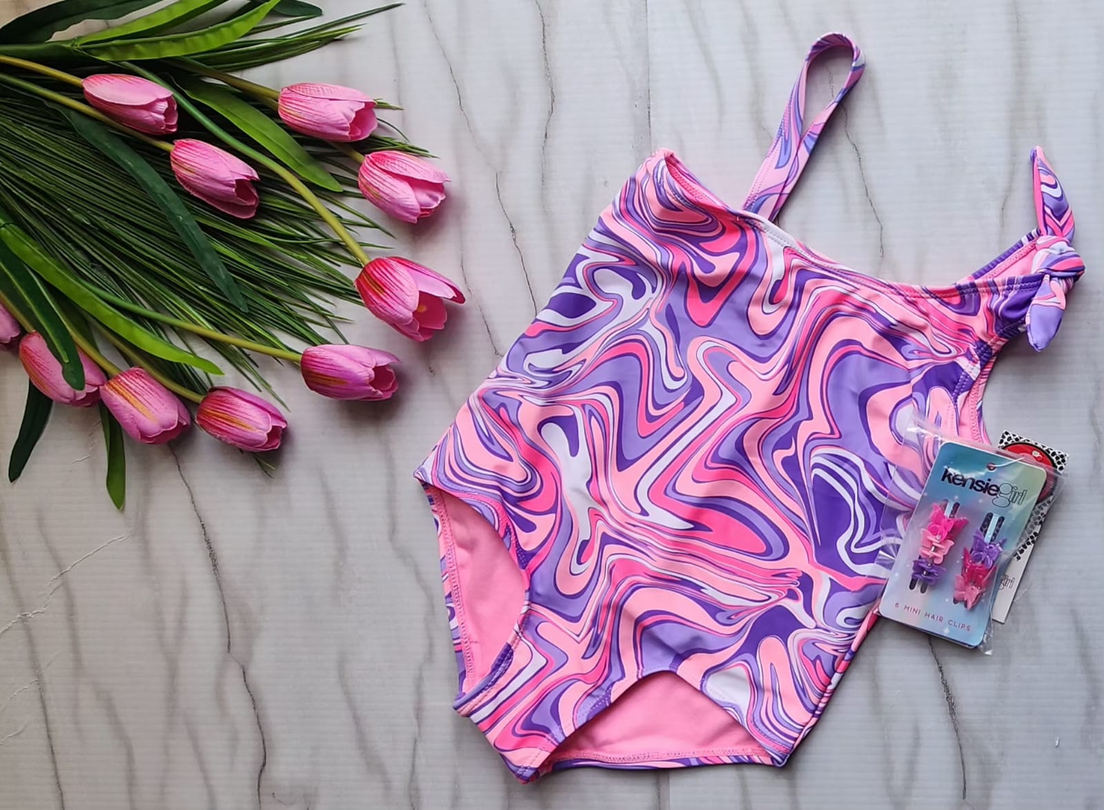 Set de traje de baño y ganchos