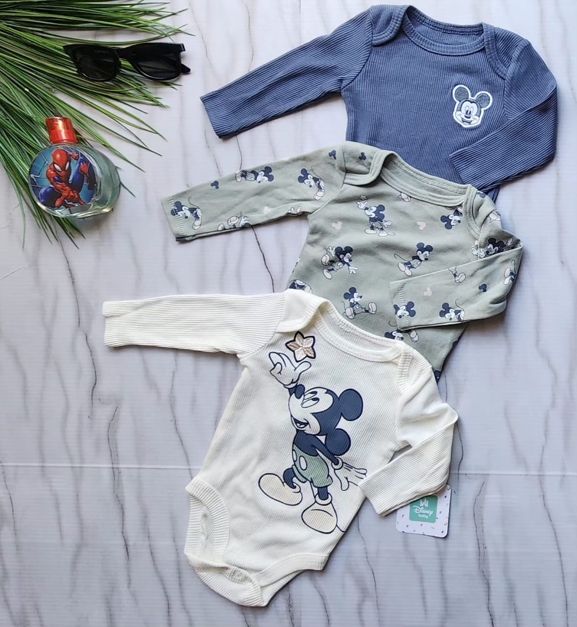 Set de 3 Mamelucos Disney Baby