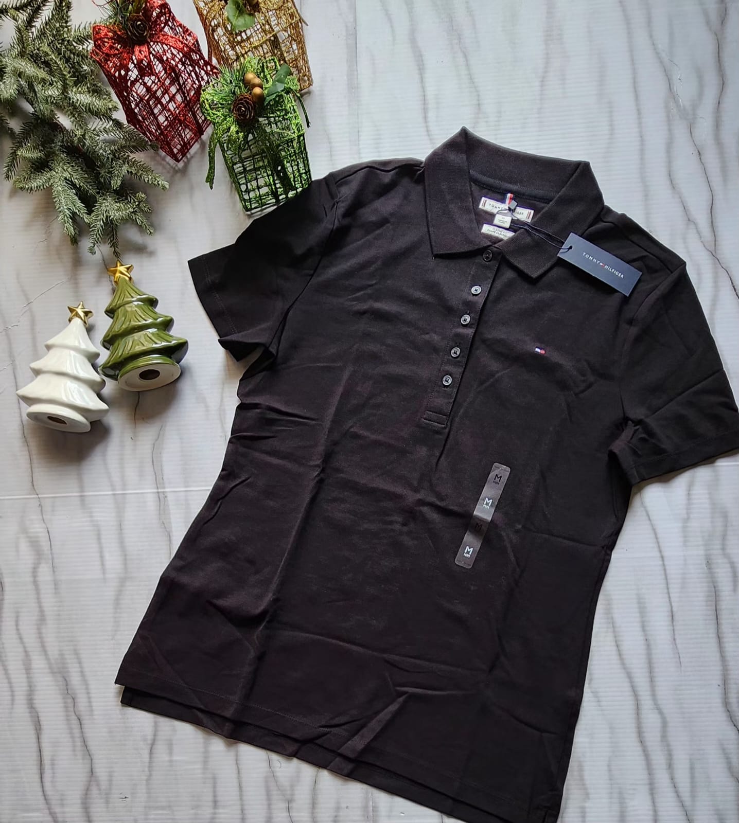 Camisa Tipo Polo Tommy Hilfiger Mujer