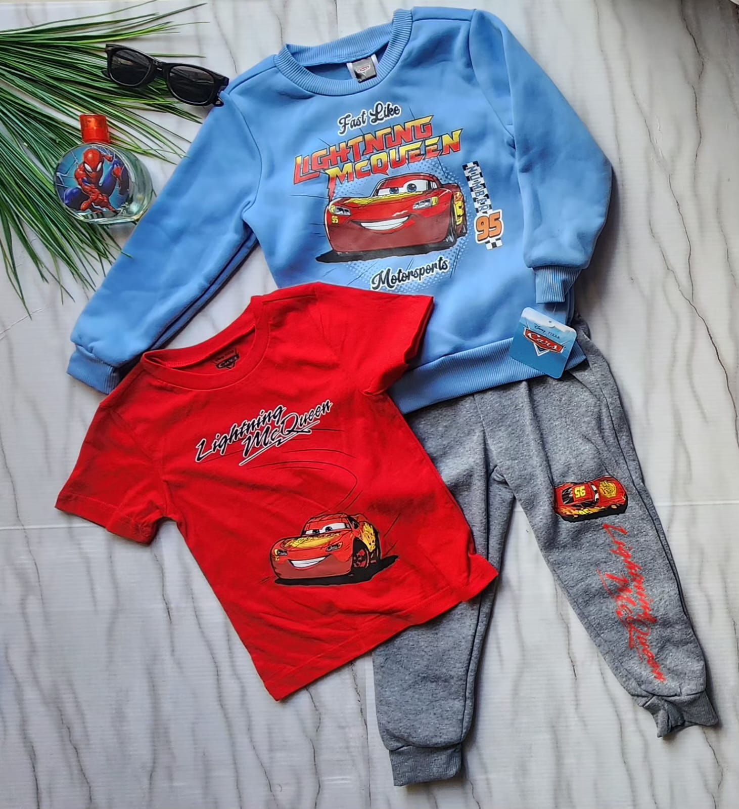 Conjunto 3 Piezas Cars