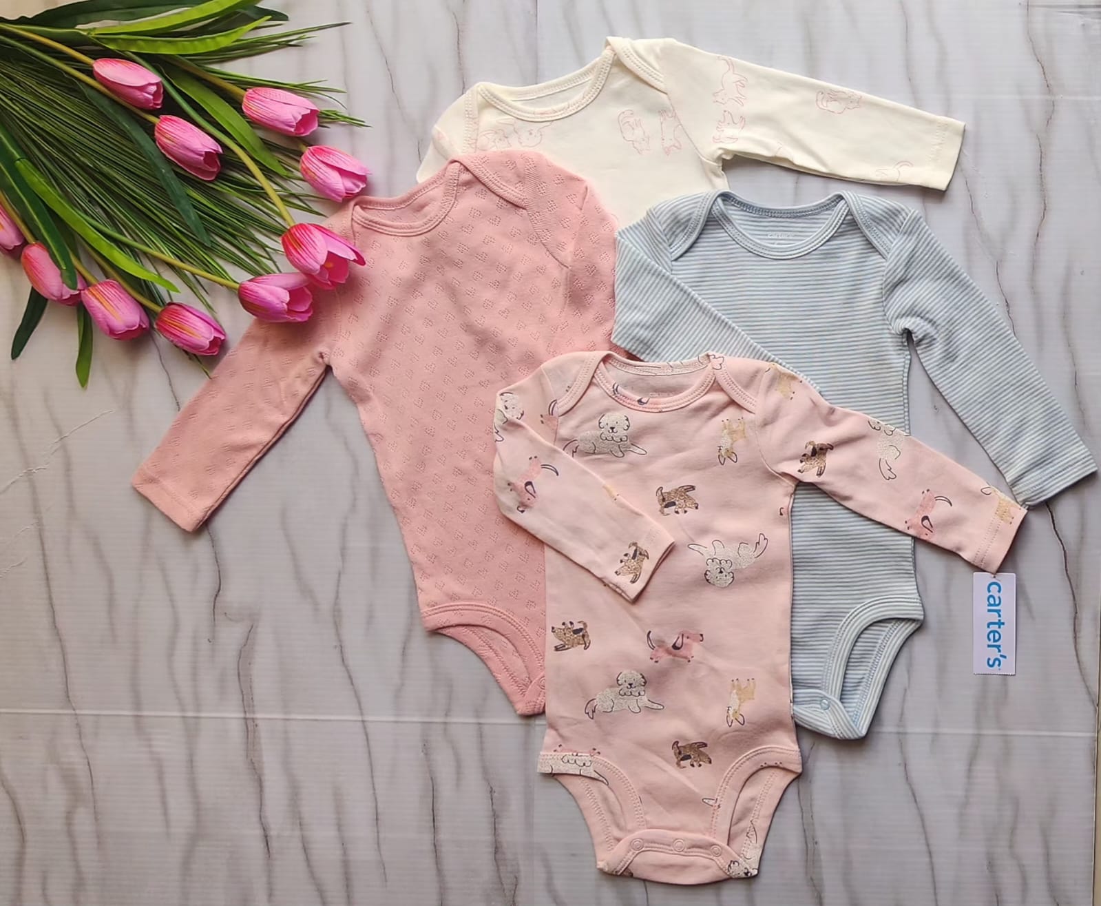 Set de 4 Mamelucos Carter´s