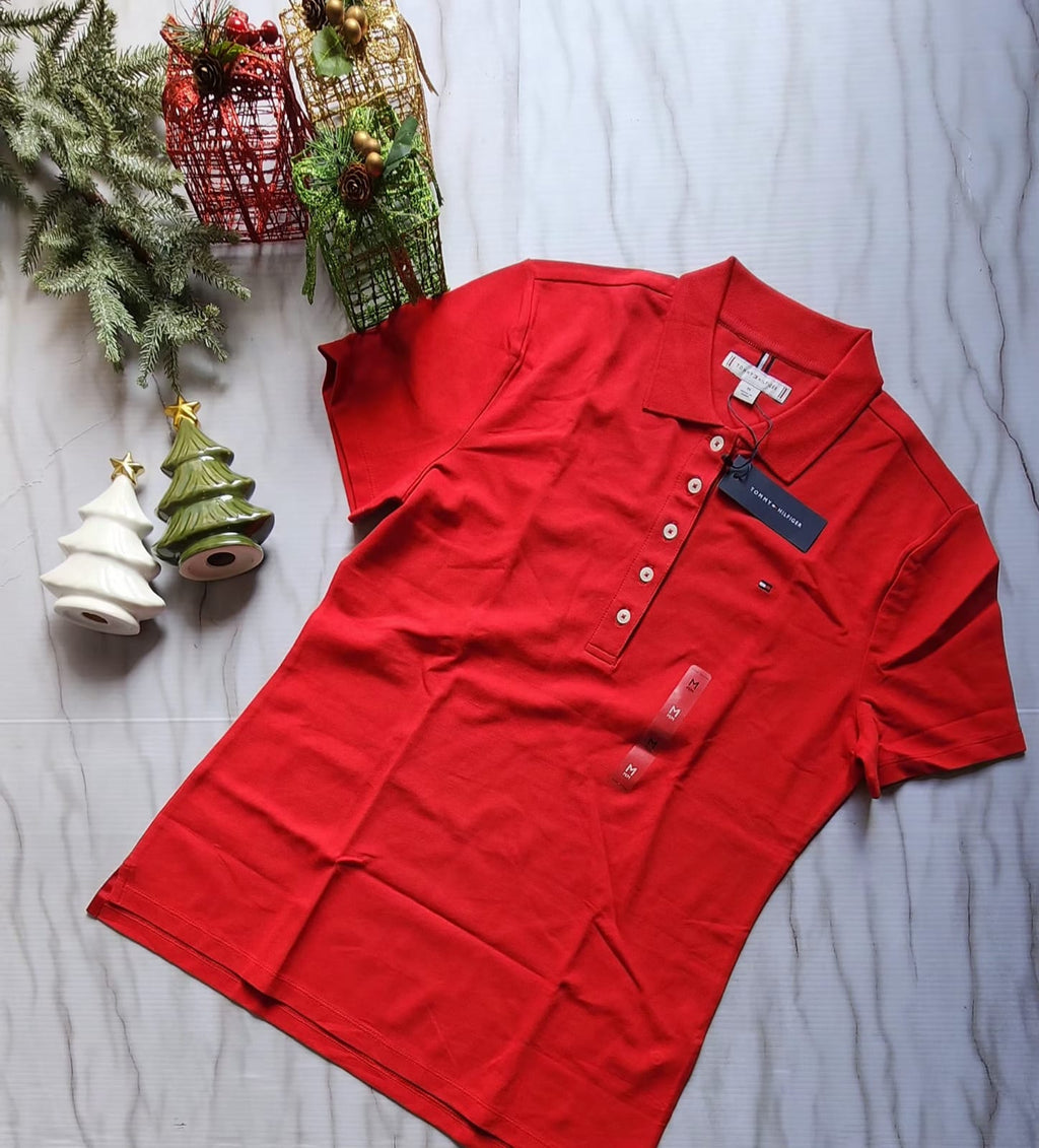 Camisa Tipo Polo Tommy Hilfiger Mujer
