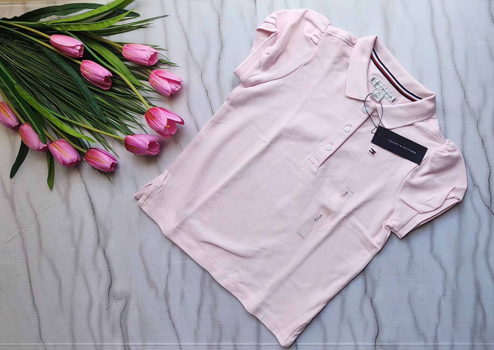 Camisa Tipo Polo Tommy Hilfiger